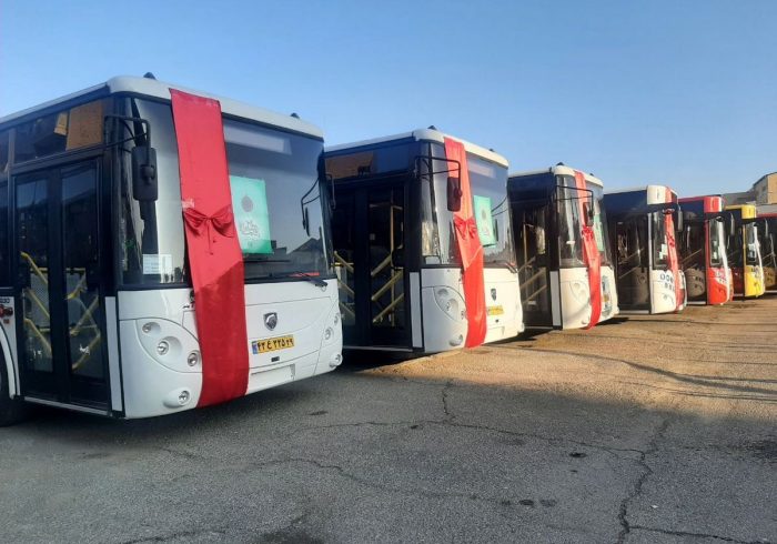 خرید ۱۰۸ دستگاه اتوبوس جدید برای شهر کرمانشاه